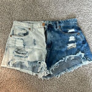 BLANKNYC Jean Wedge Shorts - Size 28